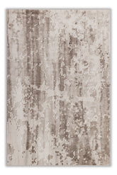 Asterlane Light Beige Distressed Modern Rug